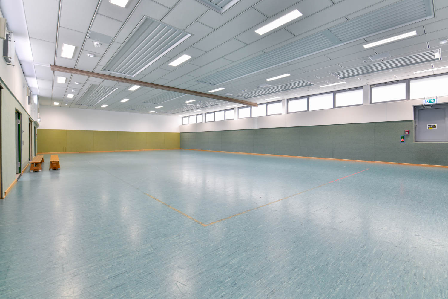 Foto der Sporthalle